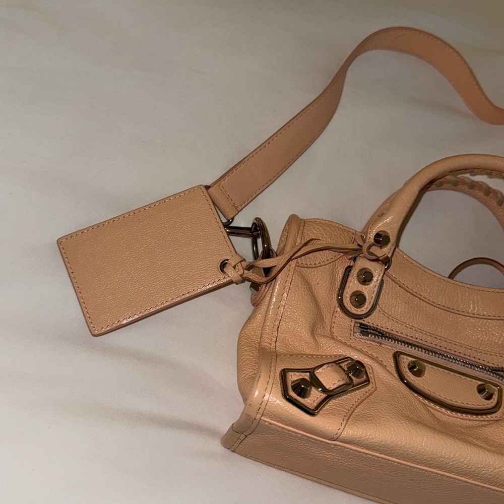 Balenciaga Mini City Bag in Rose Peach 🎀🍑💖🌸 - Picture 8 of 17